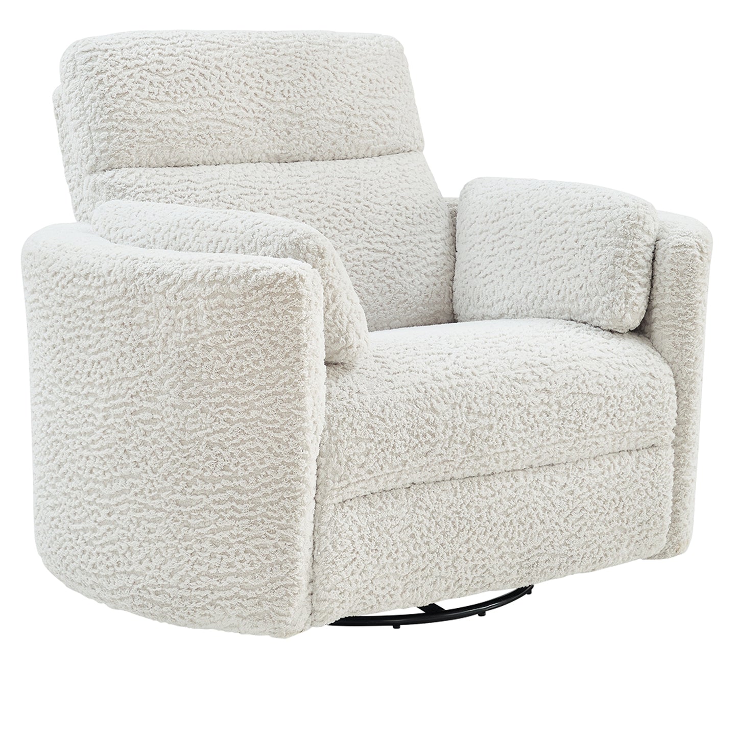 Gosaldo - Swivel Glider Power Recliner - Silver