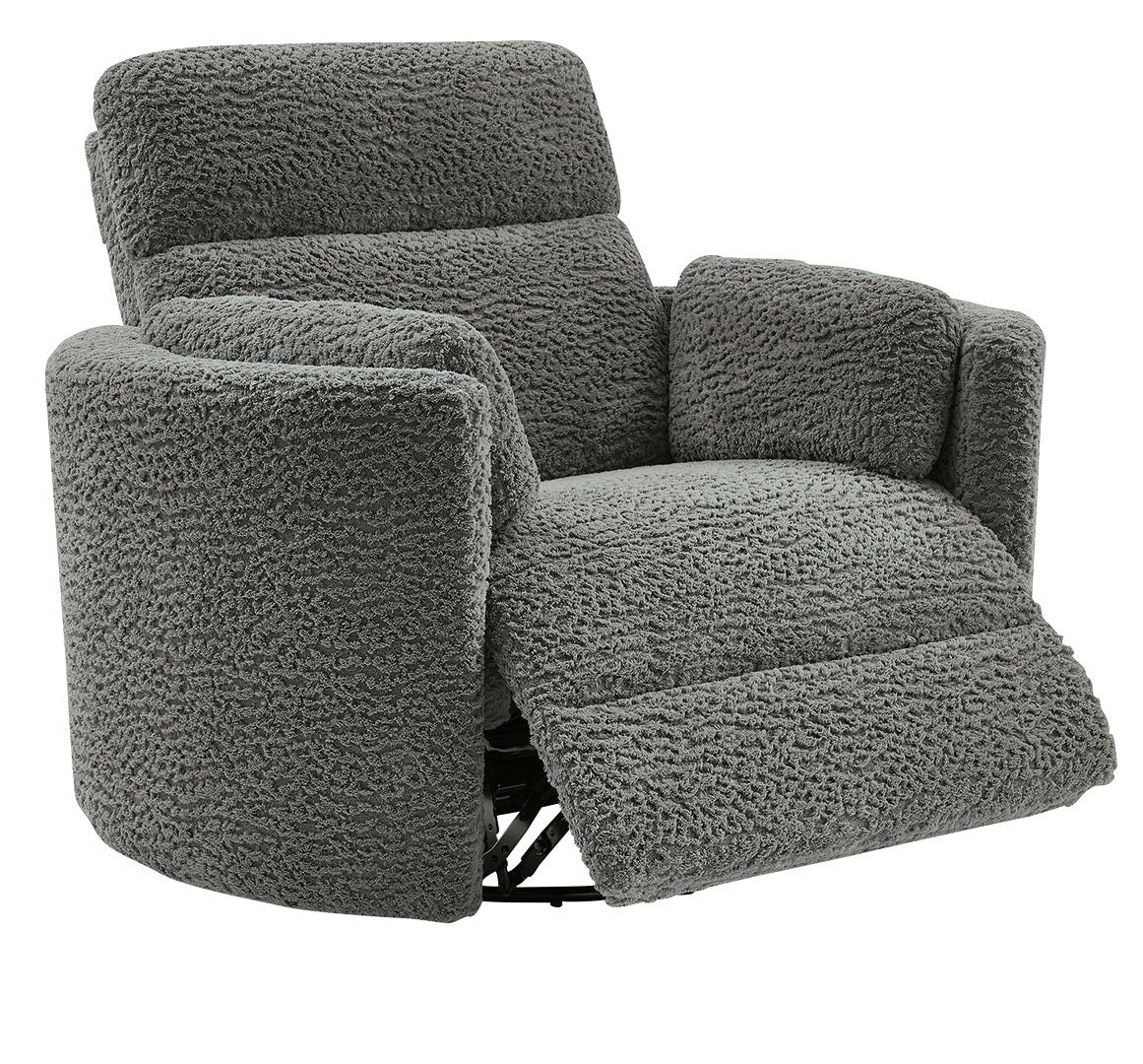 Gosaldo - Swivel Glider Power Recliner - Lead