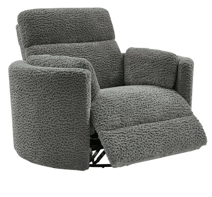 Gosaldo - Swivel Glider Power Recliner - Lead