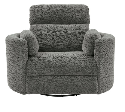 Gosaldo - Swivel Glider Power Recliner - Lead