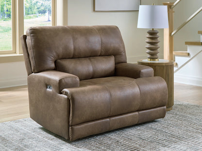 Beckley Place - Earth - Power Recliner With Adjustable Headrest
