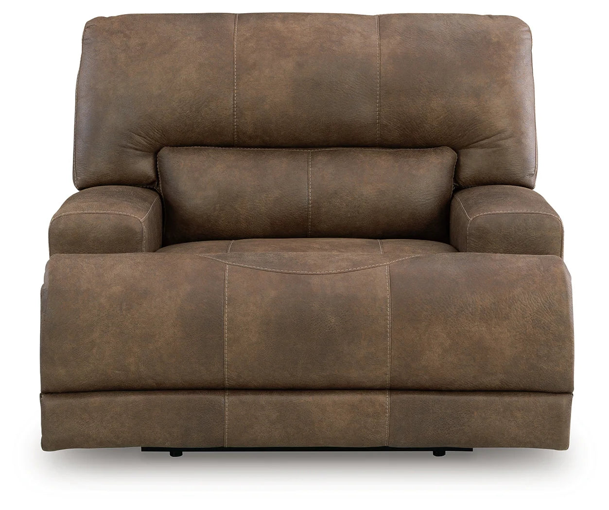 Beckley Place - Earth - Power Recliner With Adjustable Headrest