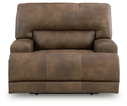 Beckley Place - Earth - Power Recliner With Adjustable Headrest