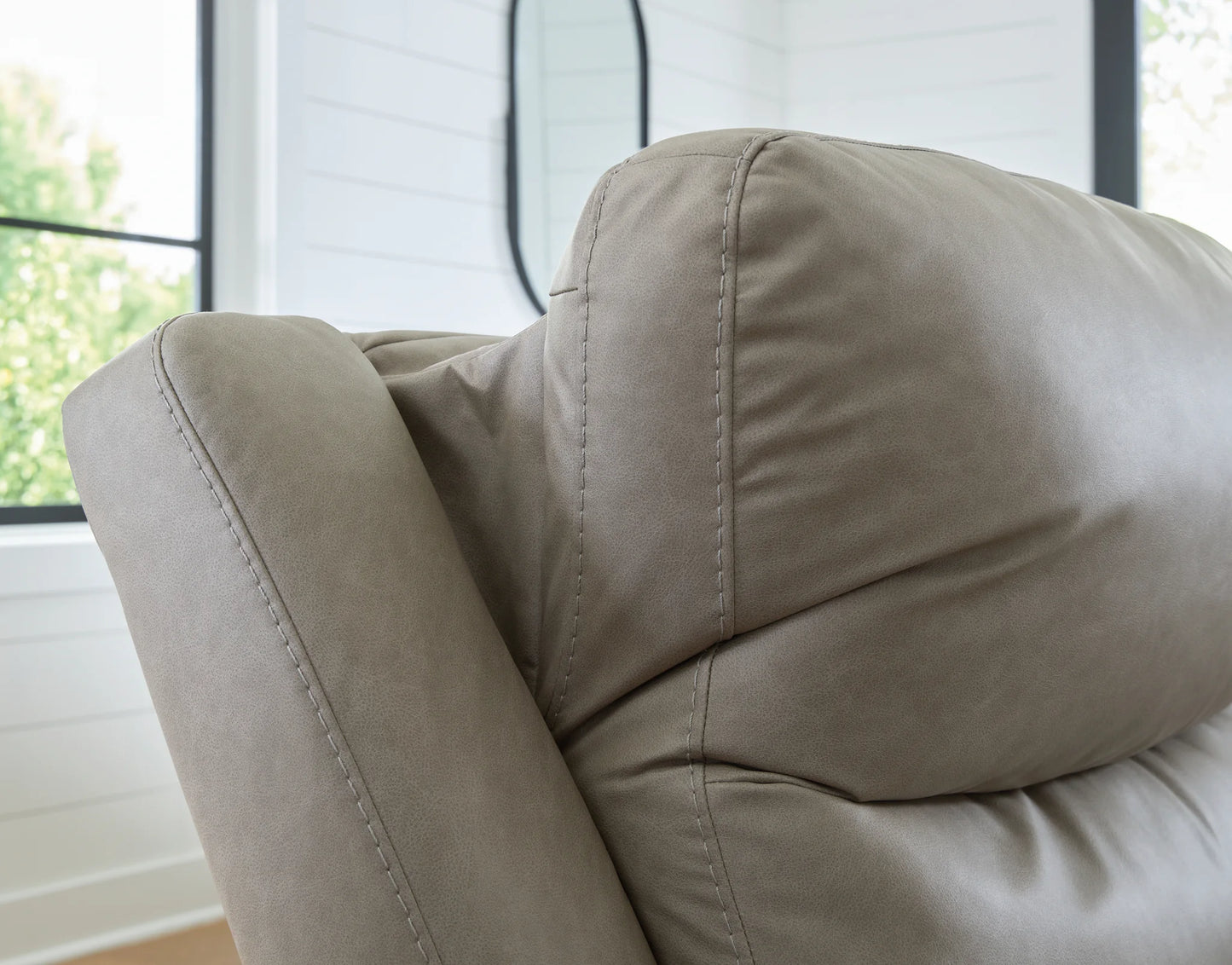 Narwhal Place - Pebble - 2-Piece Reclining Loveseat