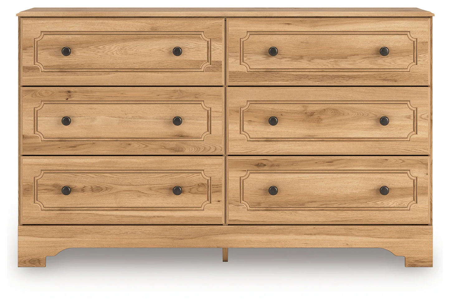 Aleaport - Warm Brown - Six Drawer Dresser