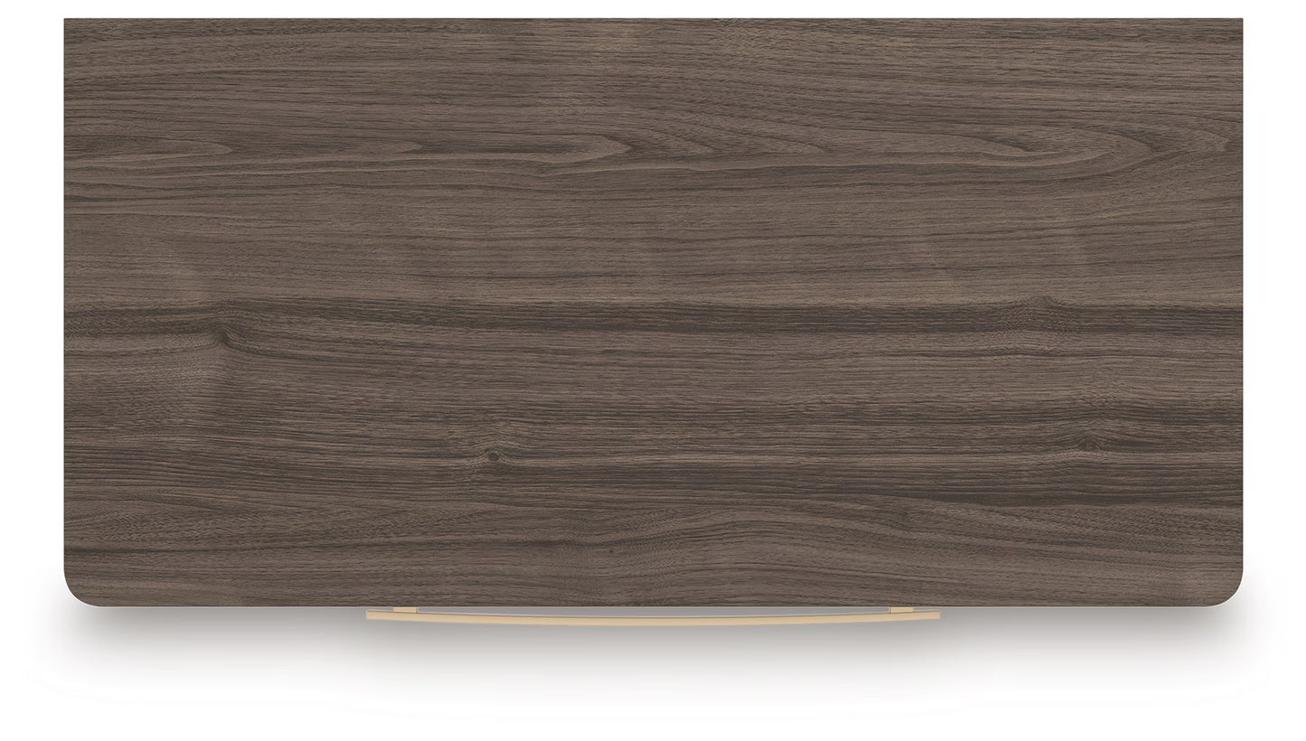 Kendanport - Brown / White - Five Drawer Chest