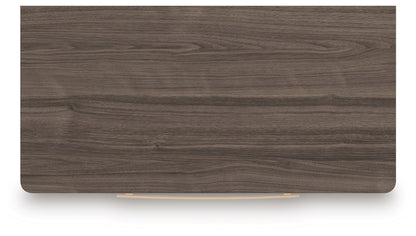 Kendanport - Brown / White - Five Drawer Chest