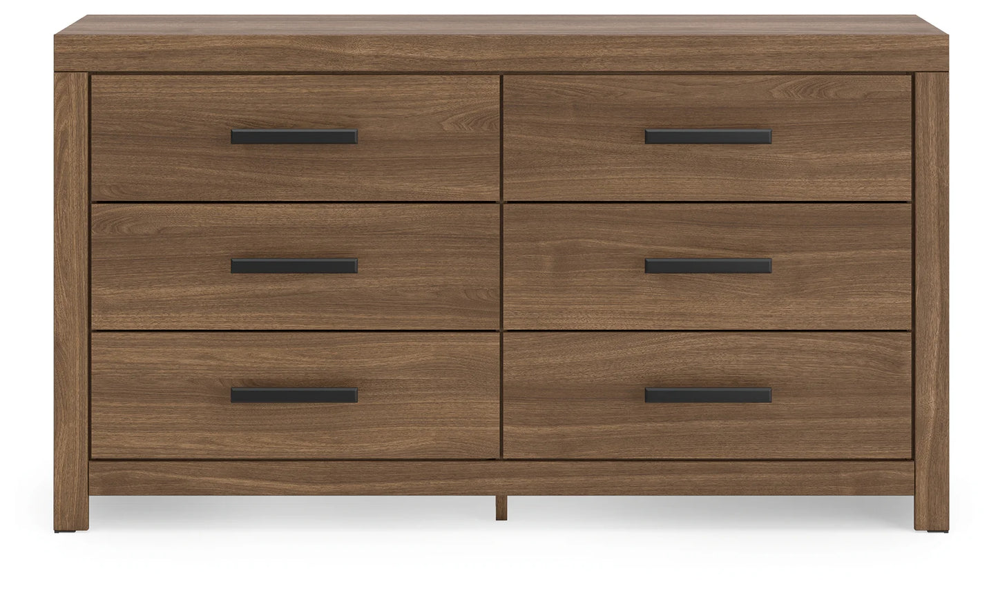 Broachmyn - Six Drawer Dresser - Auburn