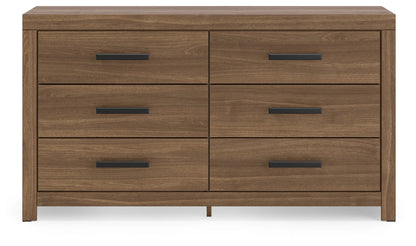 Broachmyn - Six Drawer Dresser - Auburn