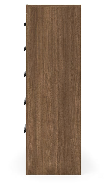 Broachmyn - Five Drawer Chest - Auburn