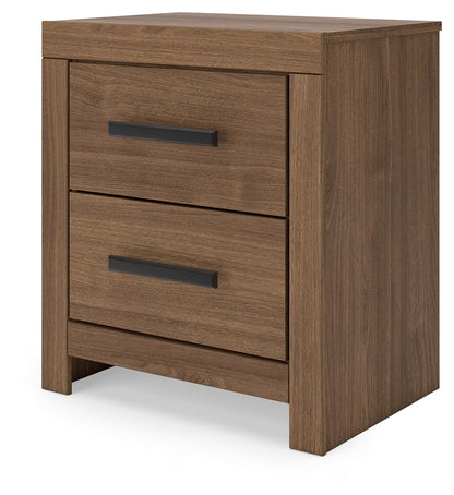 Broachmyn - Two Drawer Night Stand - Auburn