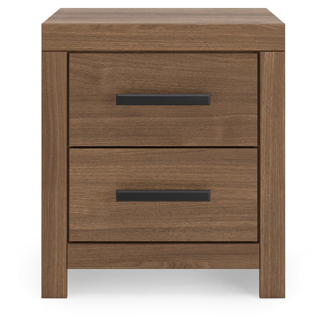 Broachmyn - Two Drawer Night Stand - Auburn