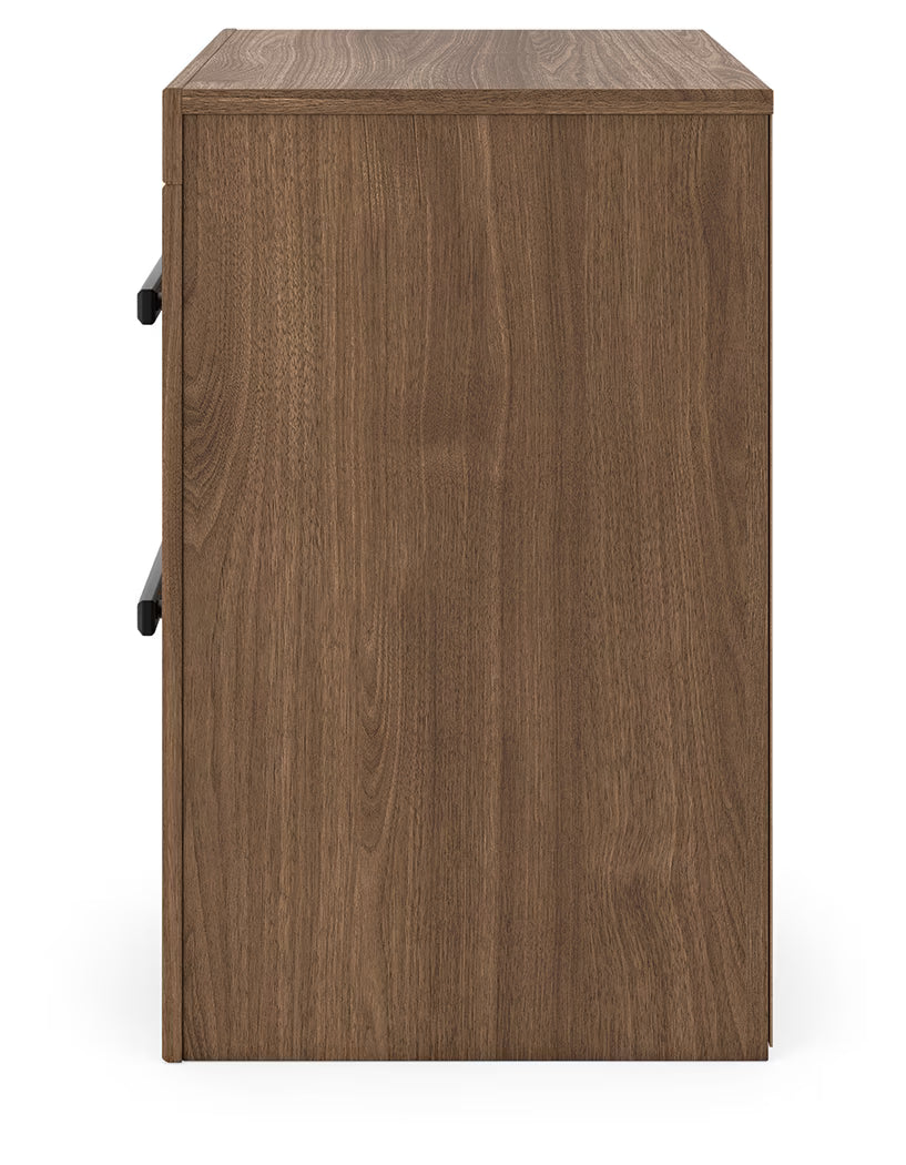 Broachmyn - Two Drawer Night Stand - Auburn