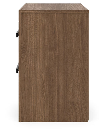 Broachmyn - Two Drawer Night Stand - Auburn