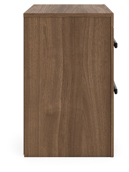 Broachmyn - Two Drawer Night Stand - Auburn