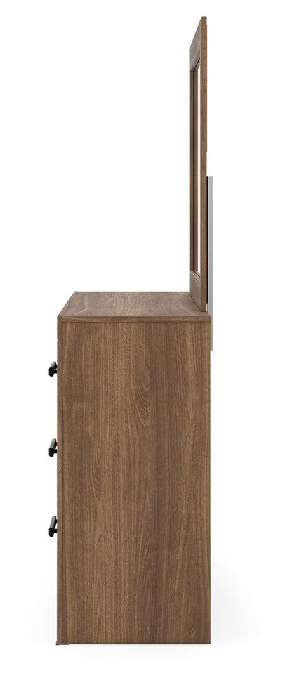 Broachmyn - Dresser And Mirror - Auburn