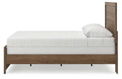 Broachmyn - Queen Panel Bed - Auburn