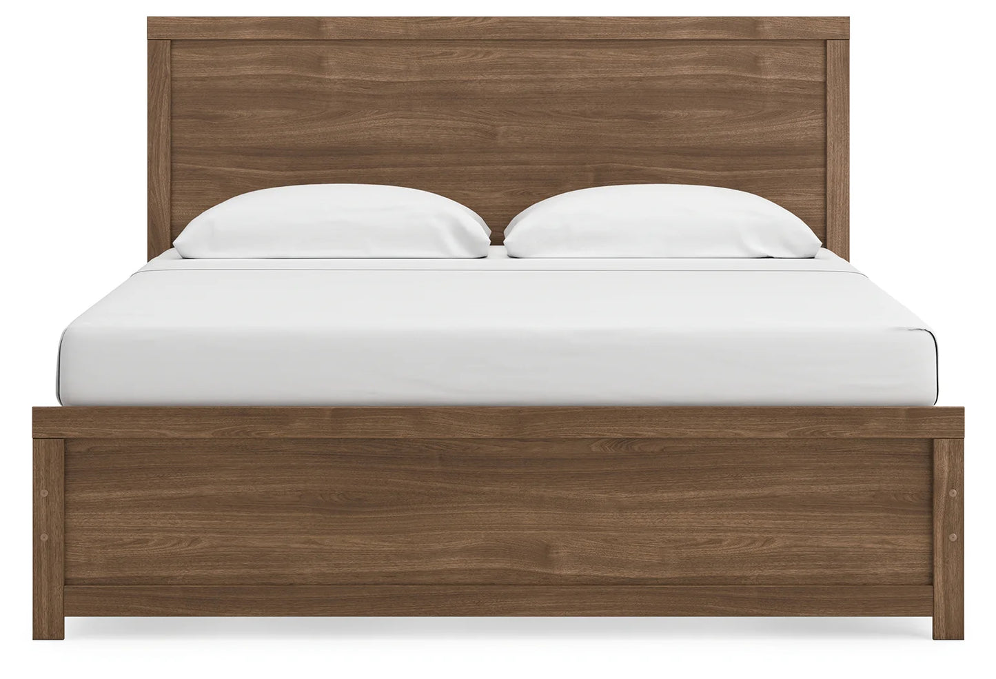 Broachmyn - King Panel Bed - Auburn