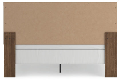 Broachmyn - King Panel Bed - Auburn