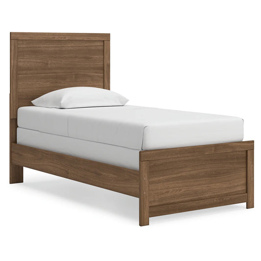 Broachmyn - Twin Panel Bed - Auburn