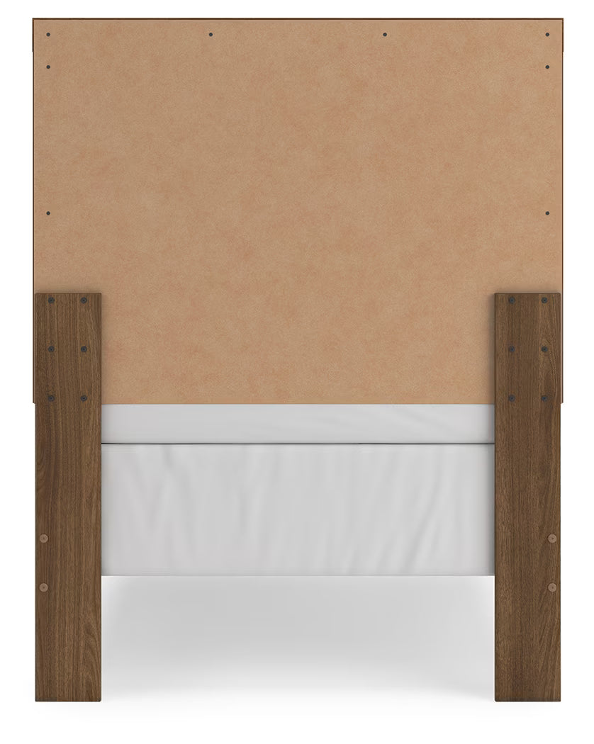 Broachmyn - Twin Panel Bed - Auburn