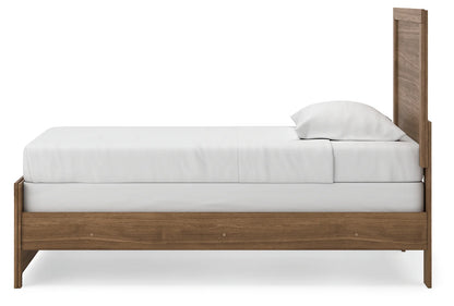 Broachmyn - Twin Panel Bed - Auburn