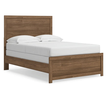 Broachmyn - Full Panel Bed - Auburn