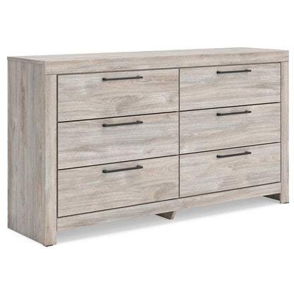 Broachmyn - Six Drawer Dresser - Gray