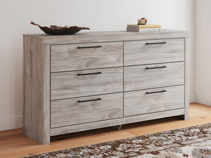 Broachmyn - Six Drawer Dresser - Gray