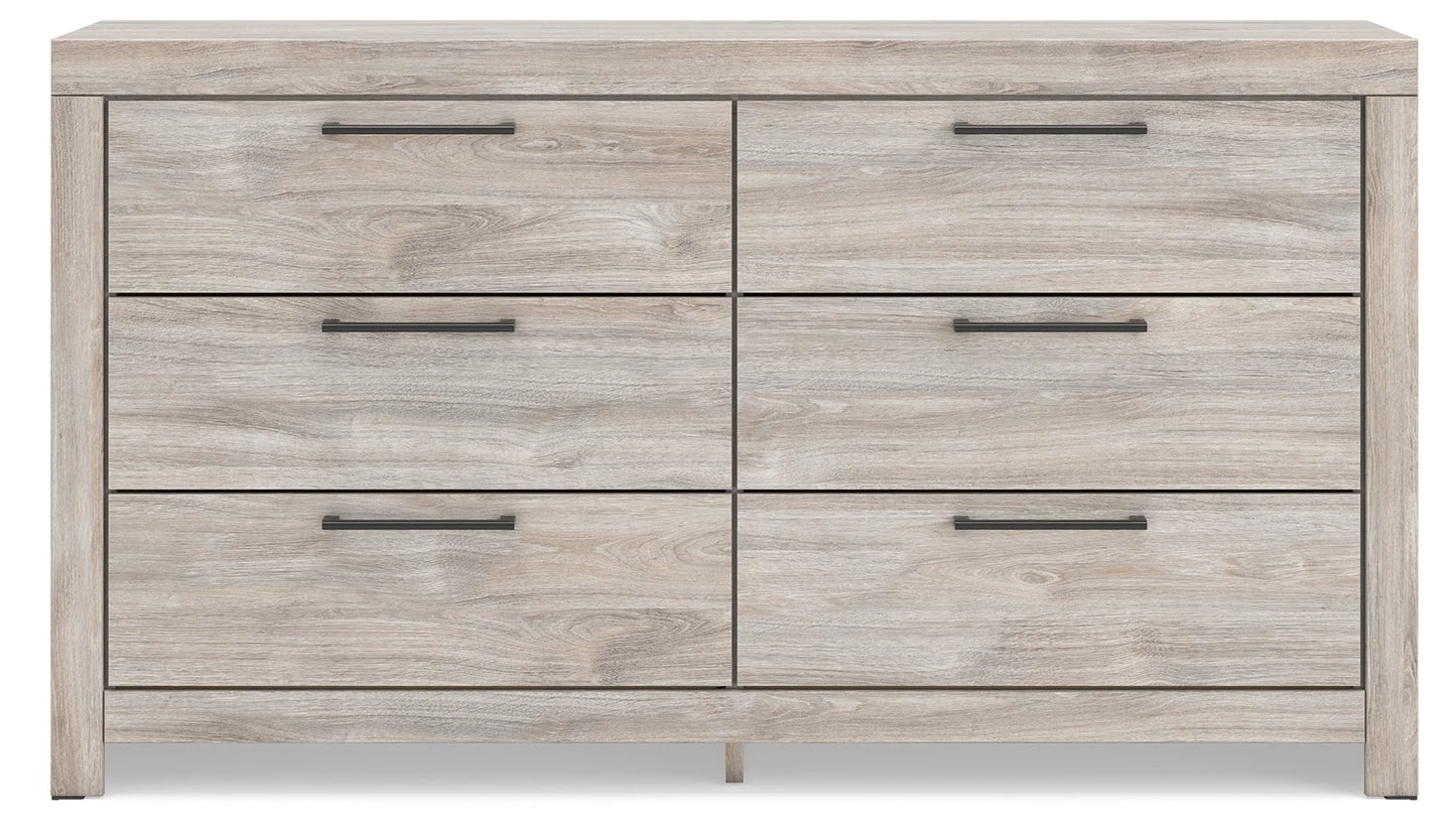 Broachmyn - Six Drawer Dresser - Gray