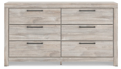 Broachmyn - Six Drawer Dresser - Gray