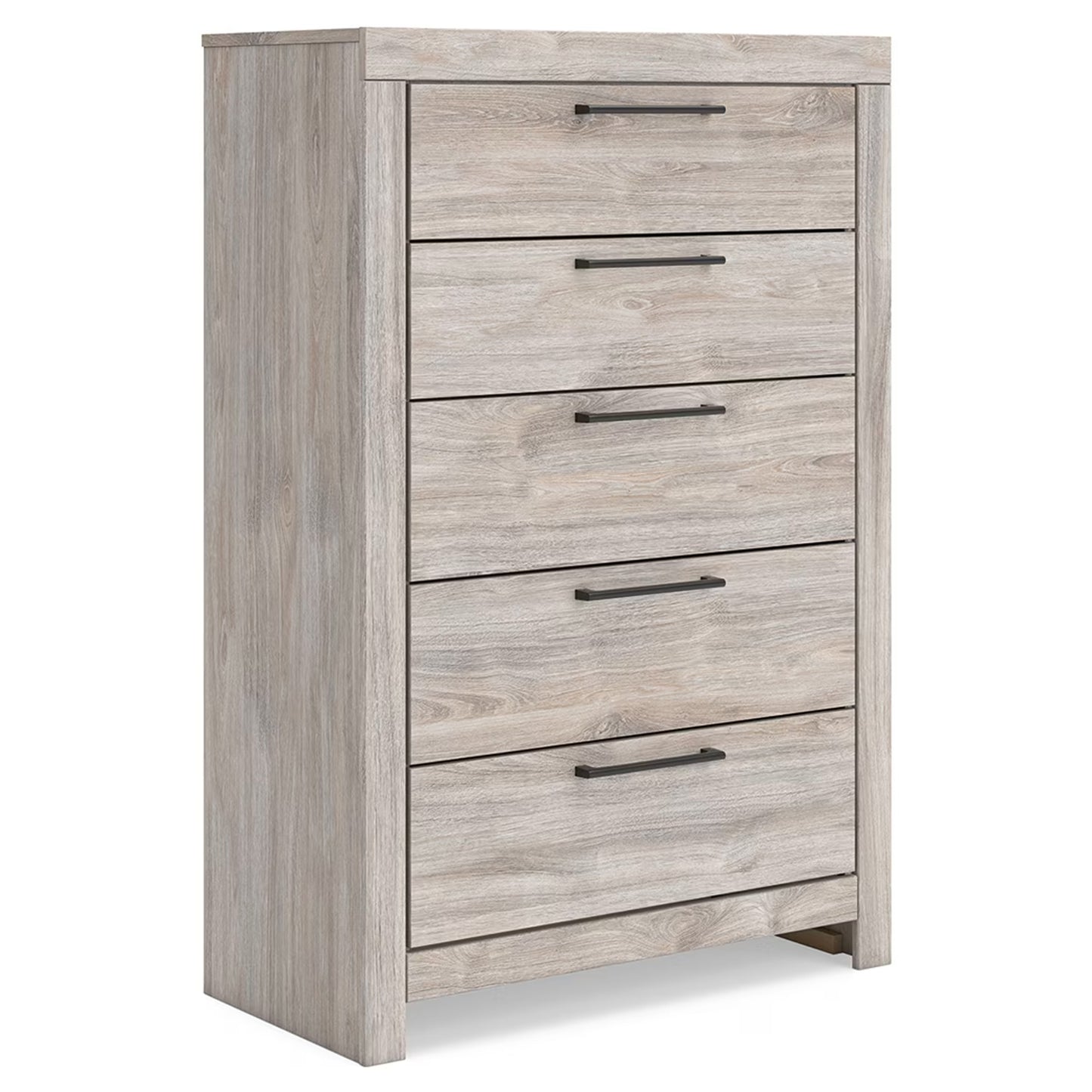 Broachmyn - Five Drawer Chest - Gray