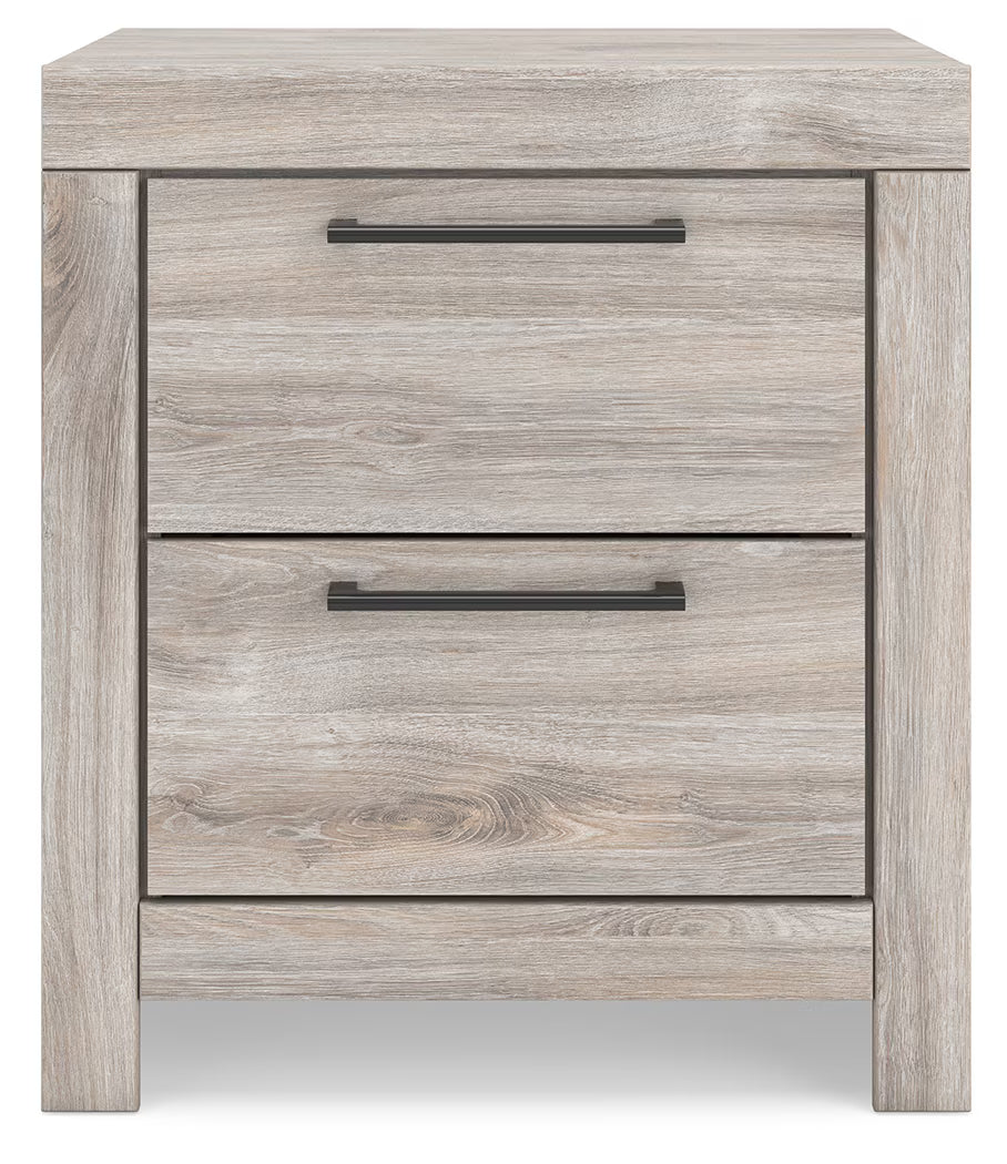 Broachmyn - Two Drawer Night Stand - Gray