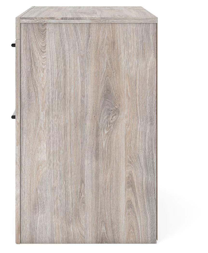 Broachmyn - Two Drawer Night Stand - Gray