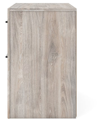 Broachmyn - Two Drawer Night Stand - Gray