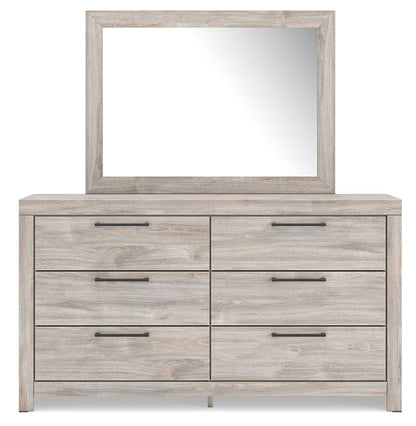 Broachmyn - Dresser And Mirror - Gray