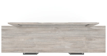 Broachmyn - Dresser And Mirror - Gray
