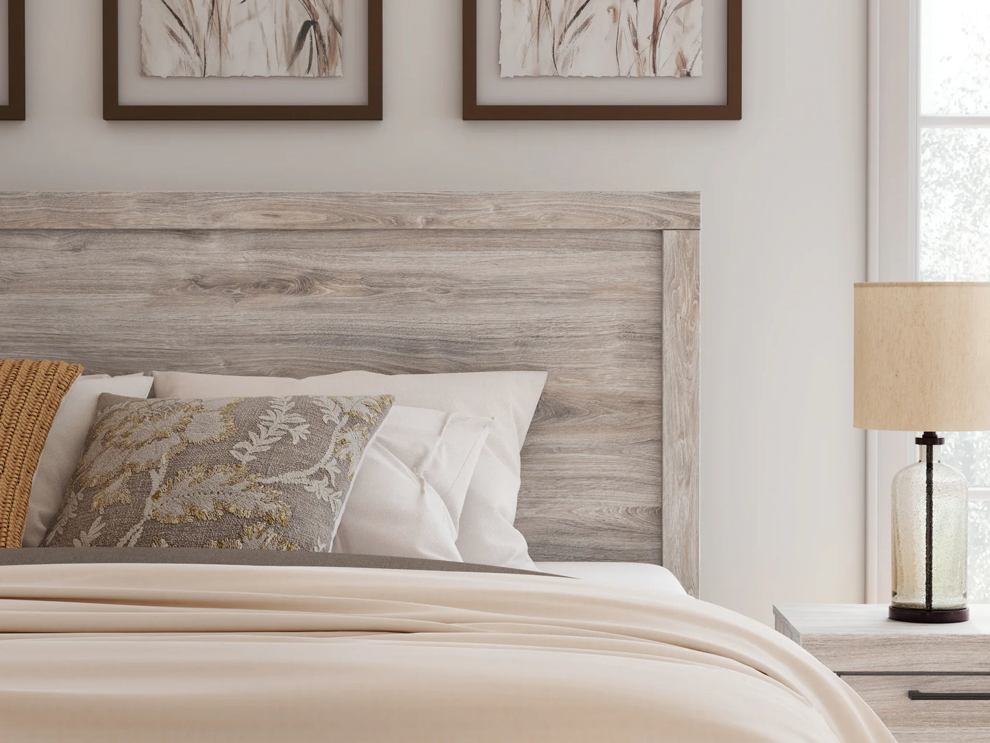 Broachmyn - Queen Panel Bed - Gray