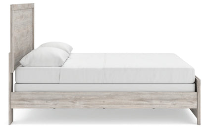 Broachmyn - King Panel Bed - Gray