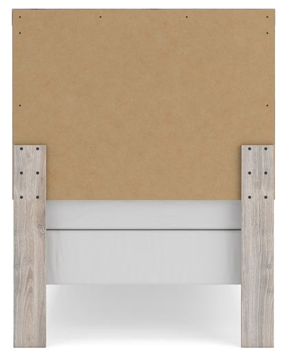 Broachmyn - Twin Panel Bed - Gray