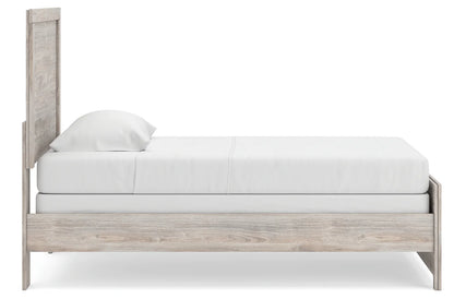 Broachmyn - Twin Panel Bed - Gray