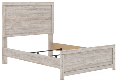 Broachmyn - Full Panel Bed - Gray