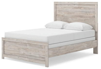 Broachmyn - Full Panel Bed - Gray