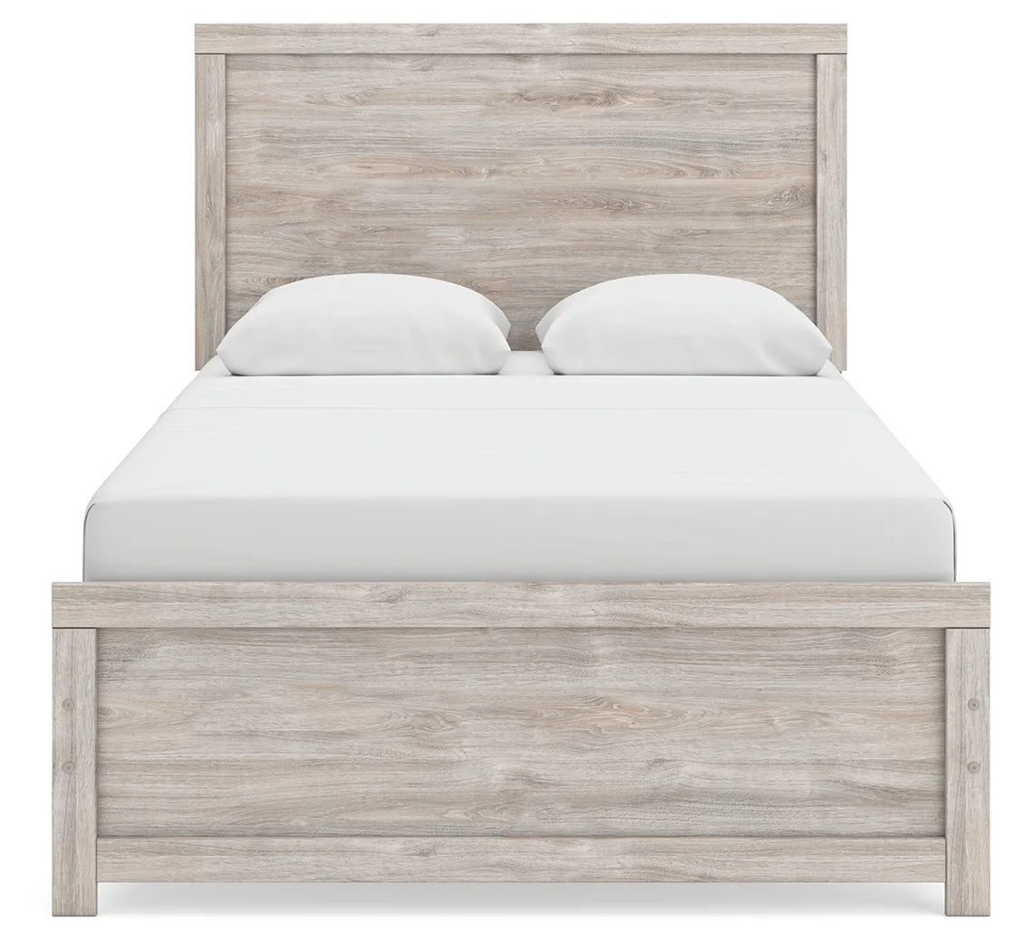 Broachmyn - Full Panel Bed - Gray