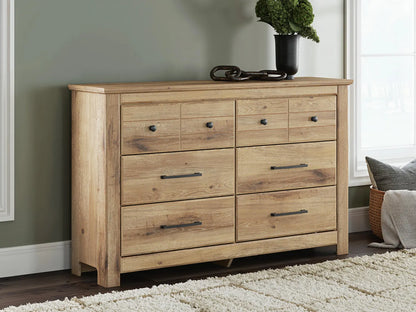 Makidern - Tan - Six Drawer Dresser