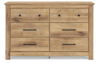 Makidern - Tan - Six Drawer Dresser