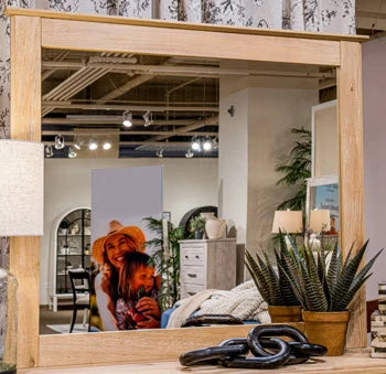 Makidern - Tan - Bedroom Mirror