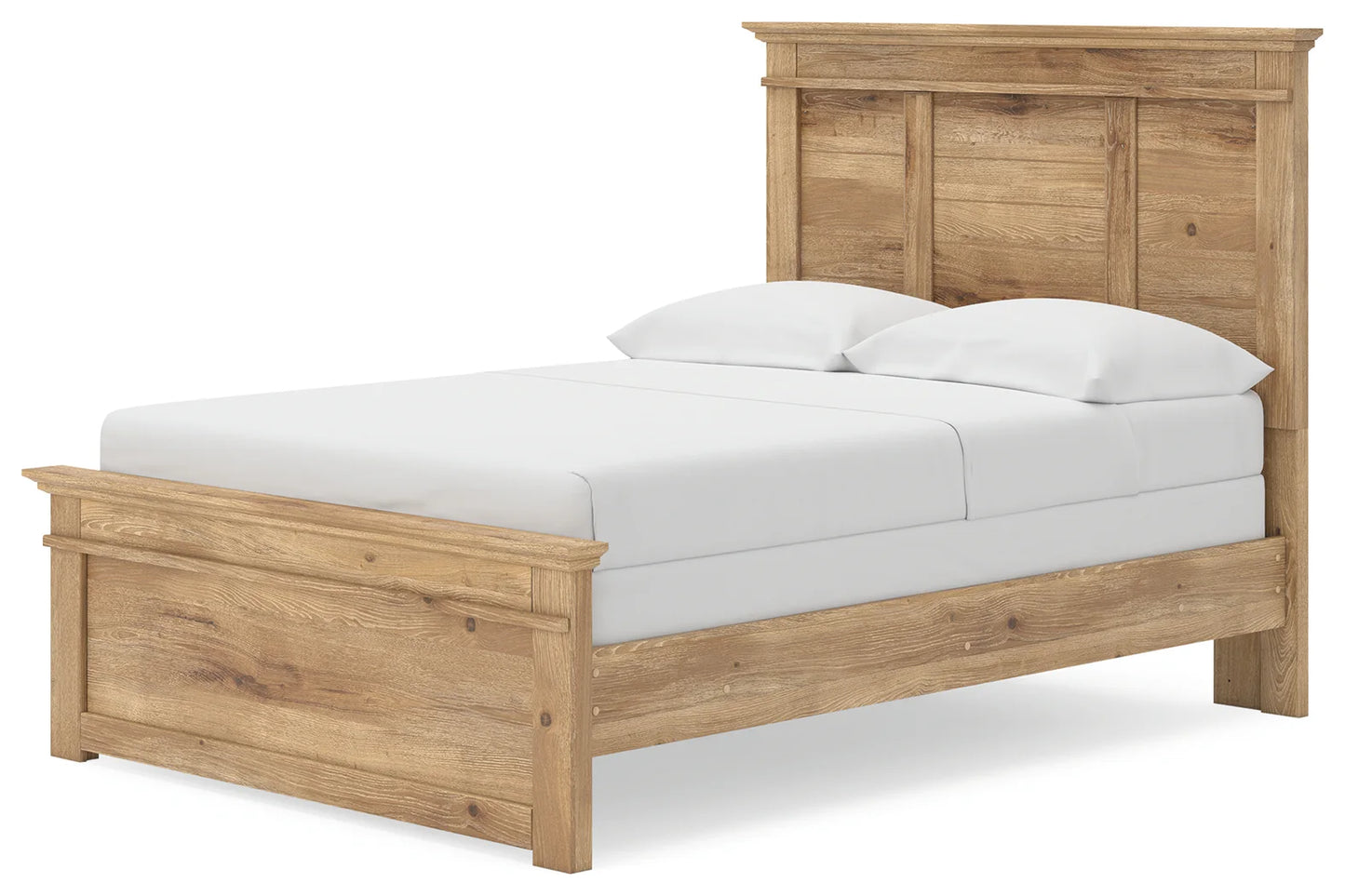 Makidern - Full Panel Bed - Tan