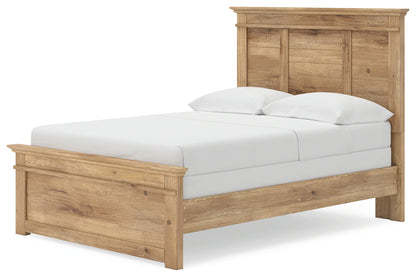 Makidern - Full Panel Bed - Tan