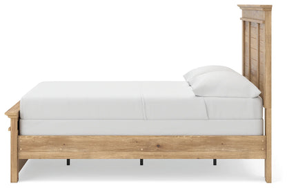 Makidern - Full Panel Bed - Tan